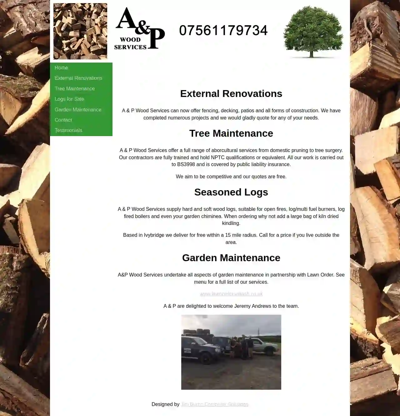 A&P Wood Services ( Logs for sale / Arborist )