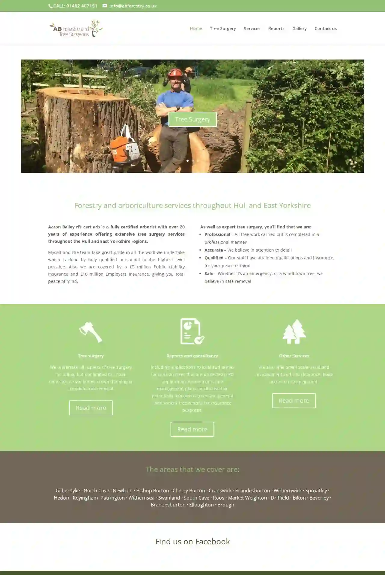 ABF Tree surgeons Hull and Yorkshire