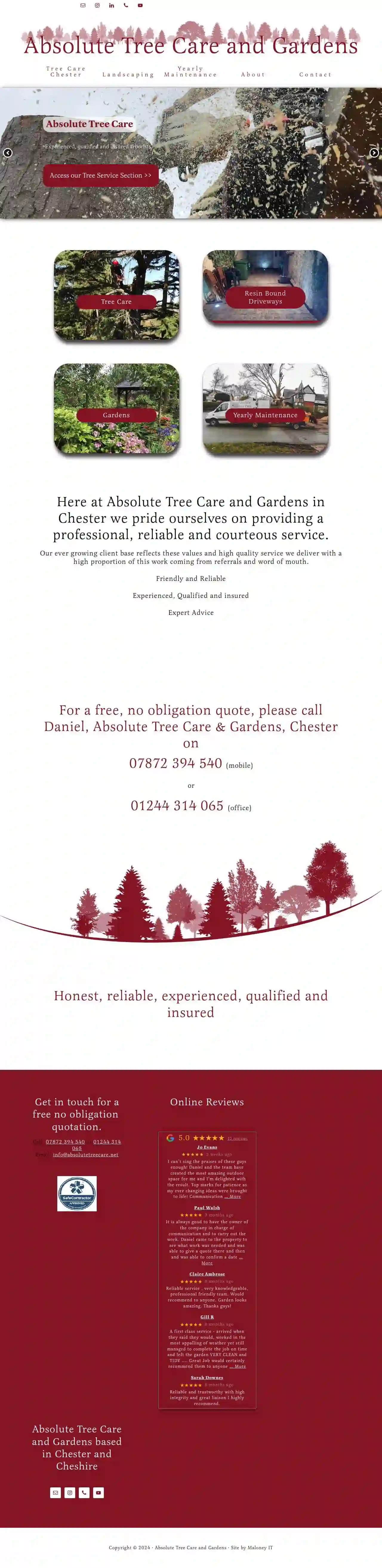 Absolute Tree Care & Gardens