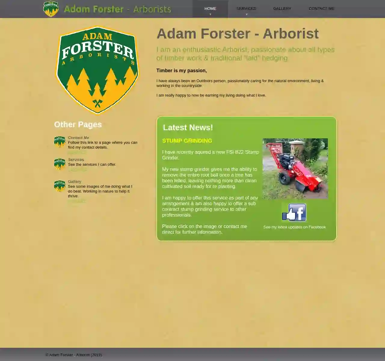 Adam Forster - Arborist