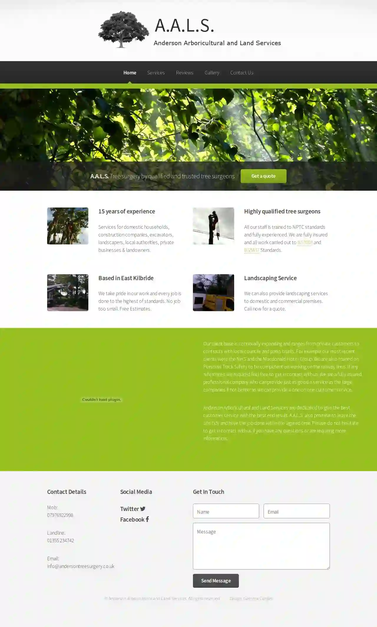 Anderson Arboricultural & Land Services