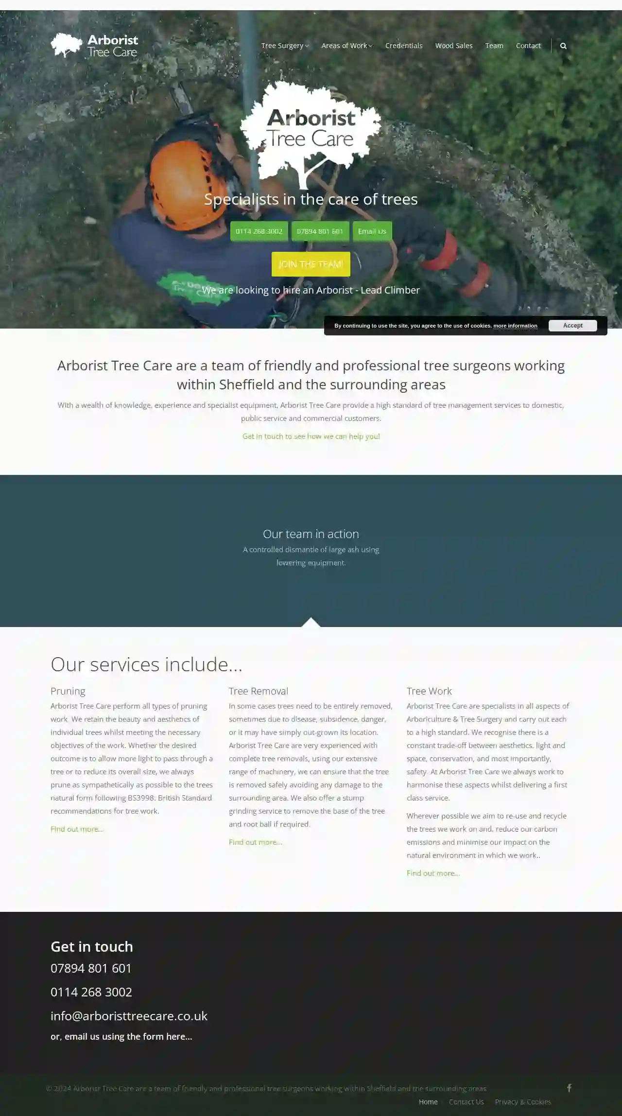 Arborist Tree Care Ltd