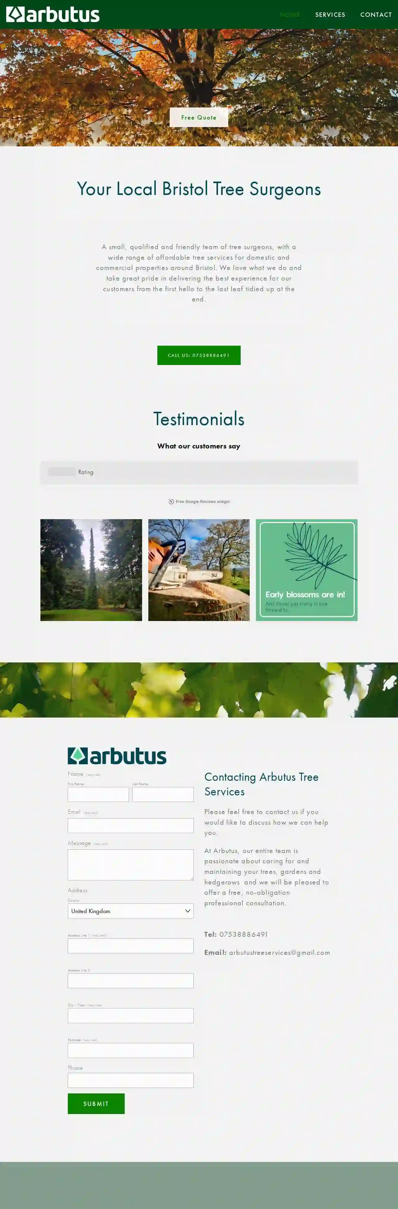 Arbutus Tree Services