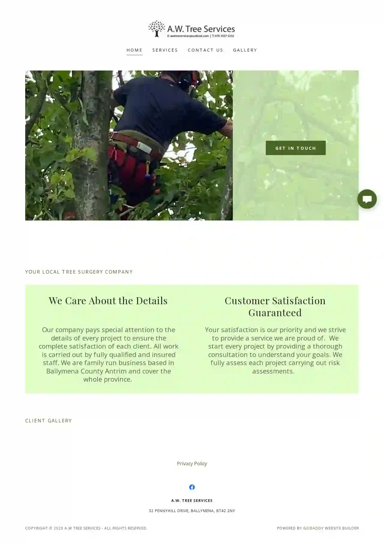 A.W. Tree services