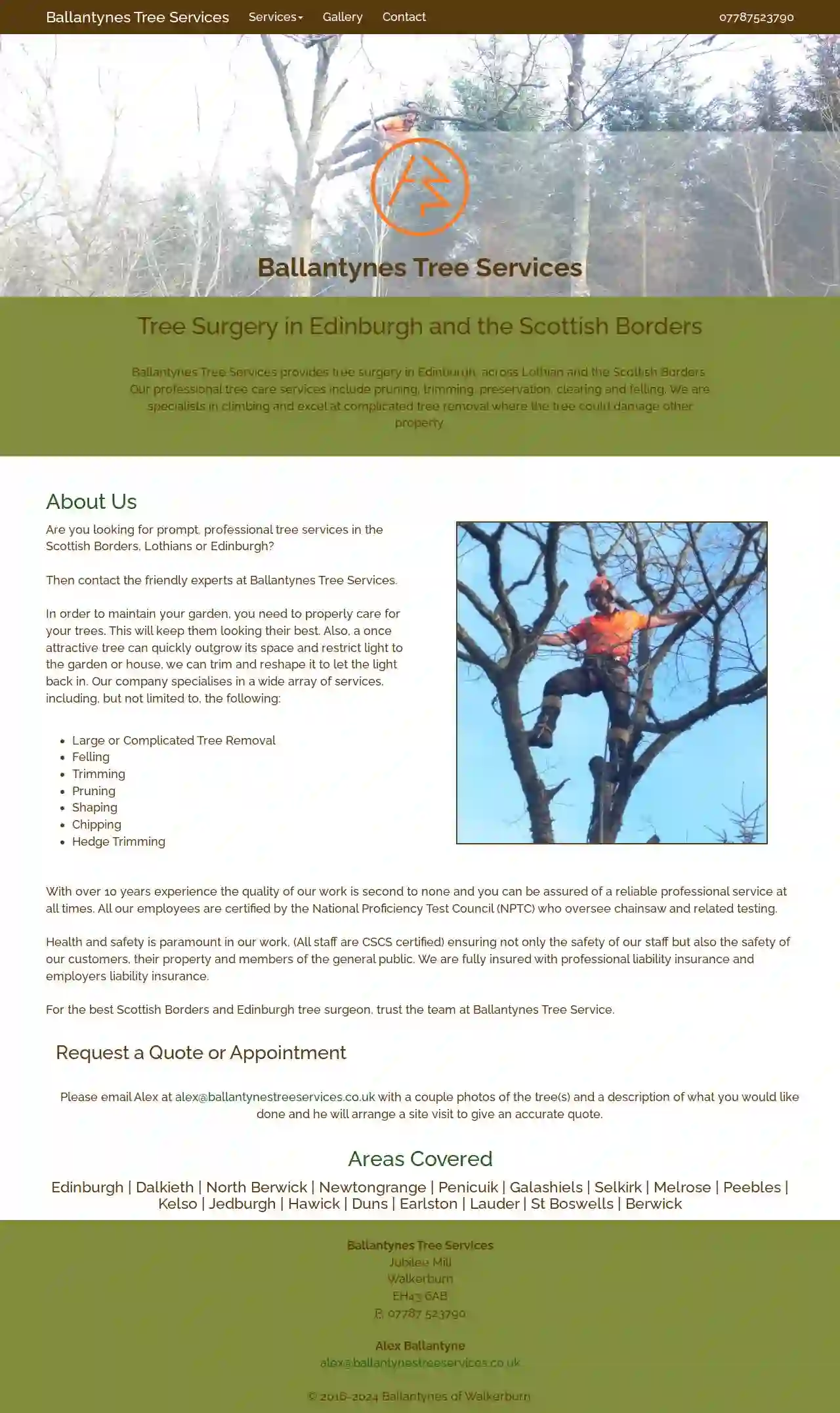 Ballantynes Tree Services