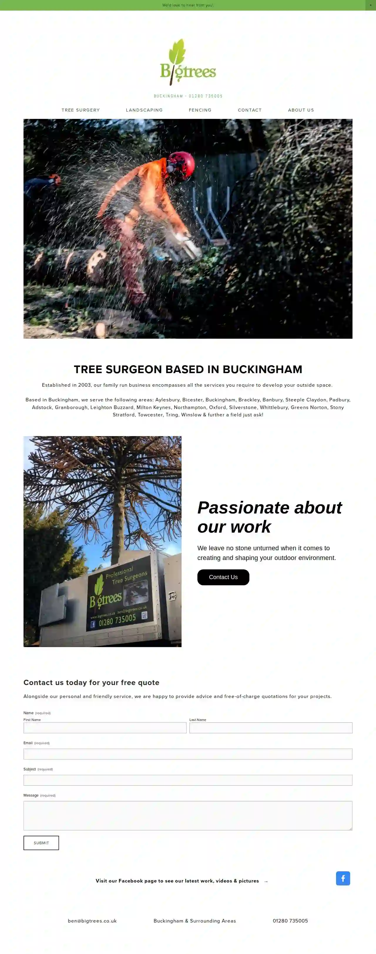 Bigtrees - Professional tree surgeons