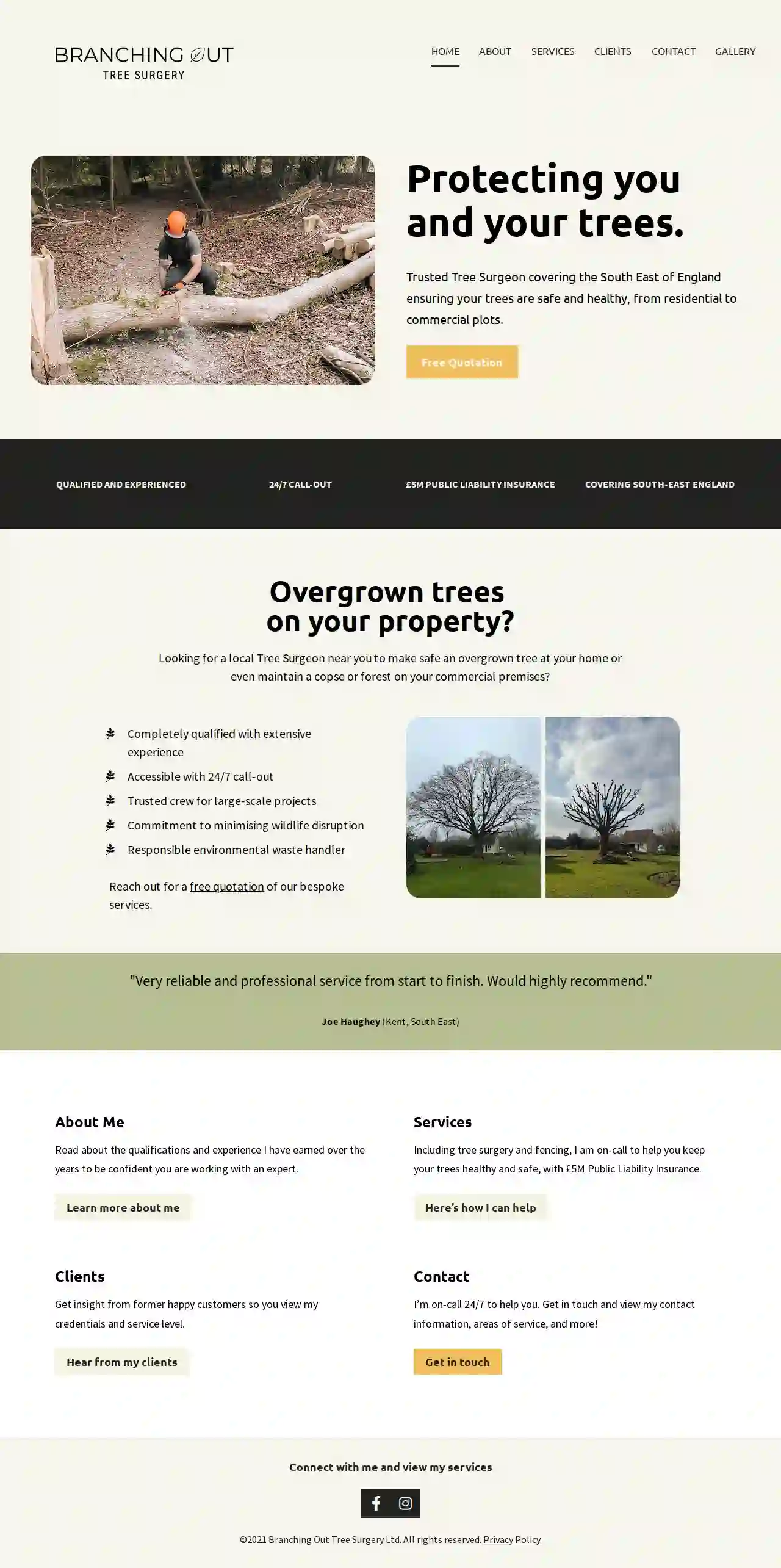 Branching Out Tree Surgery Ltd