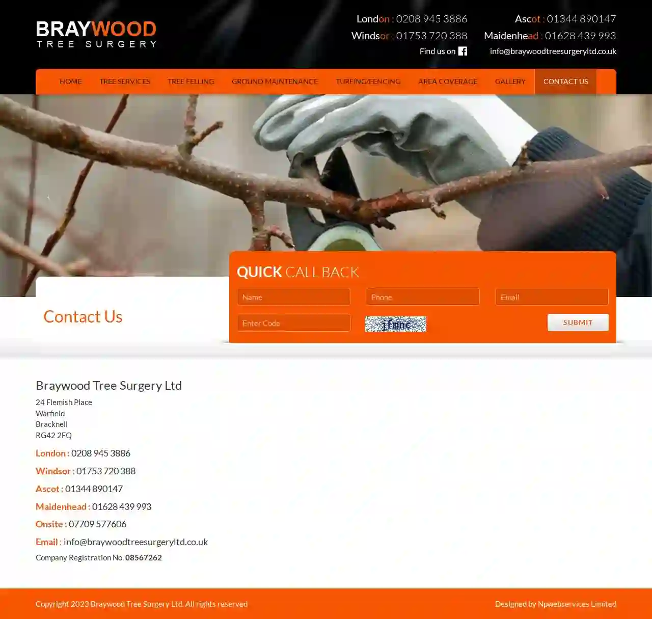 Braywood Tree Surgery LTD