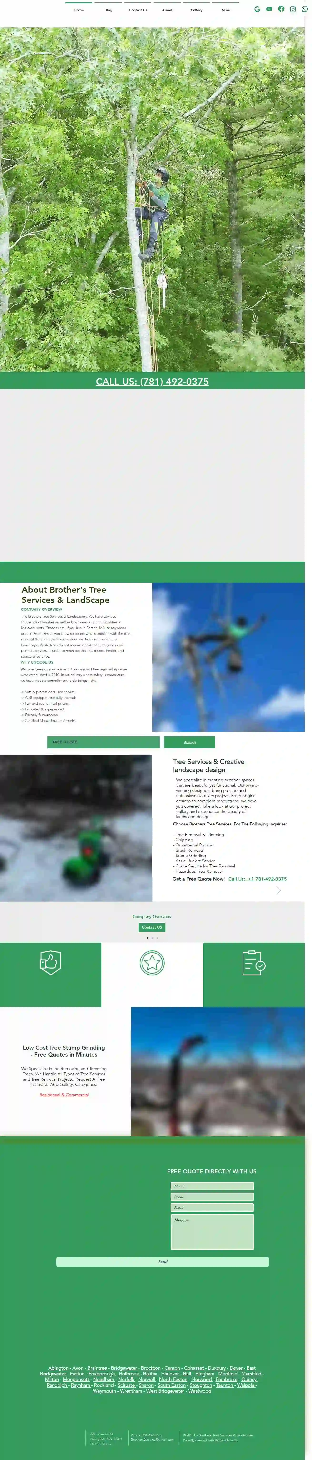 Brothers Tree Services & Landscape