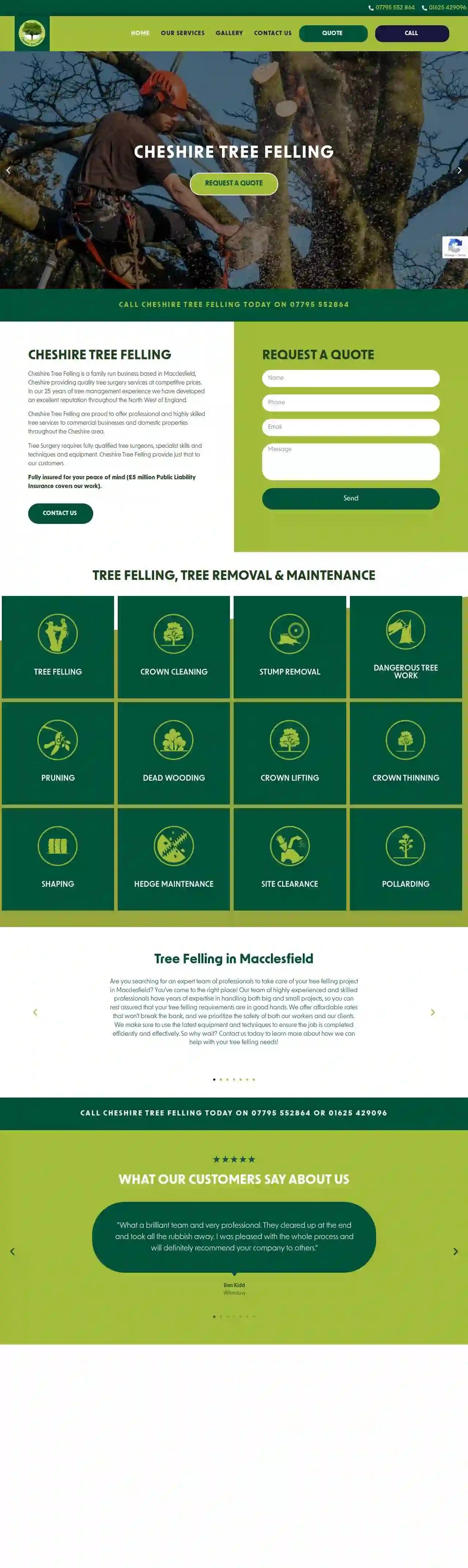 Cheshire Tree Felling Ltd