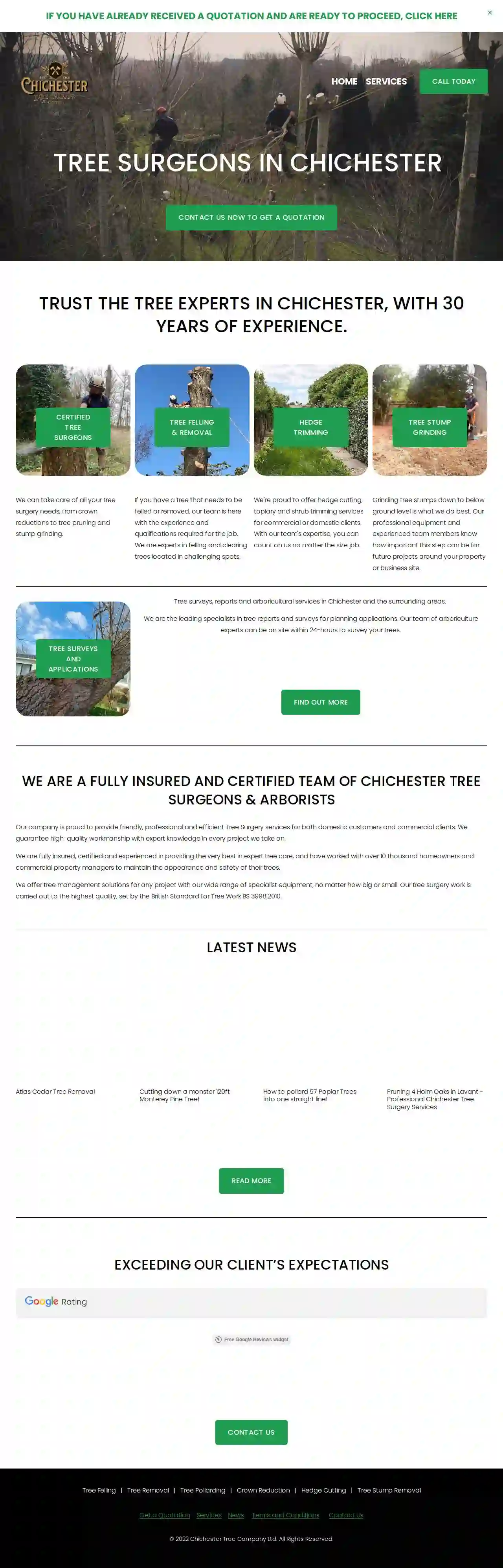 Chichester Tree Company Ltd