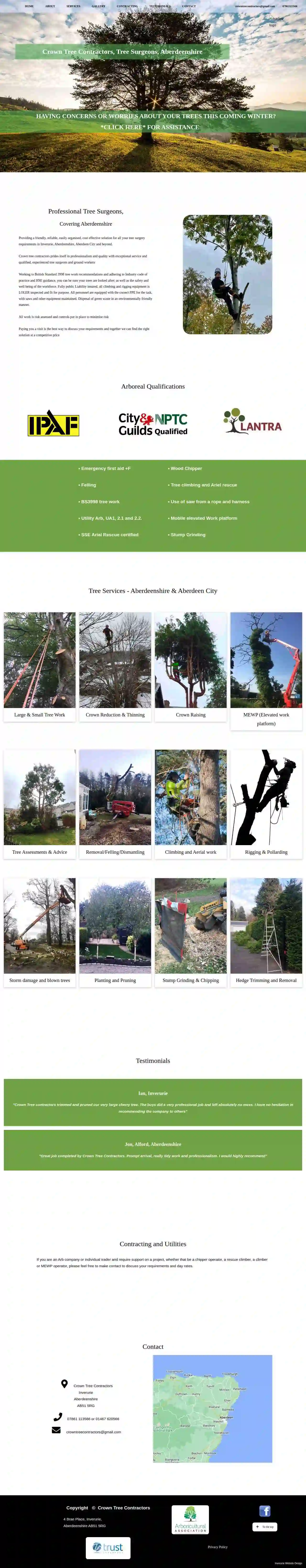 Crown tree contractors