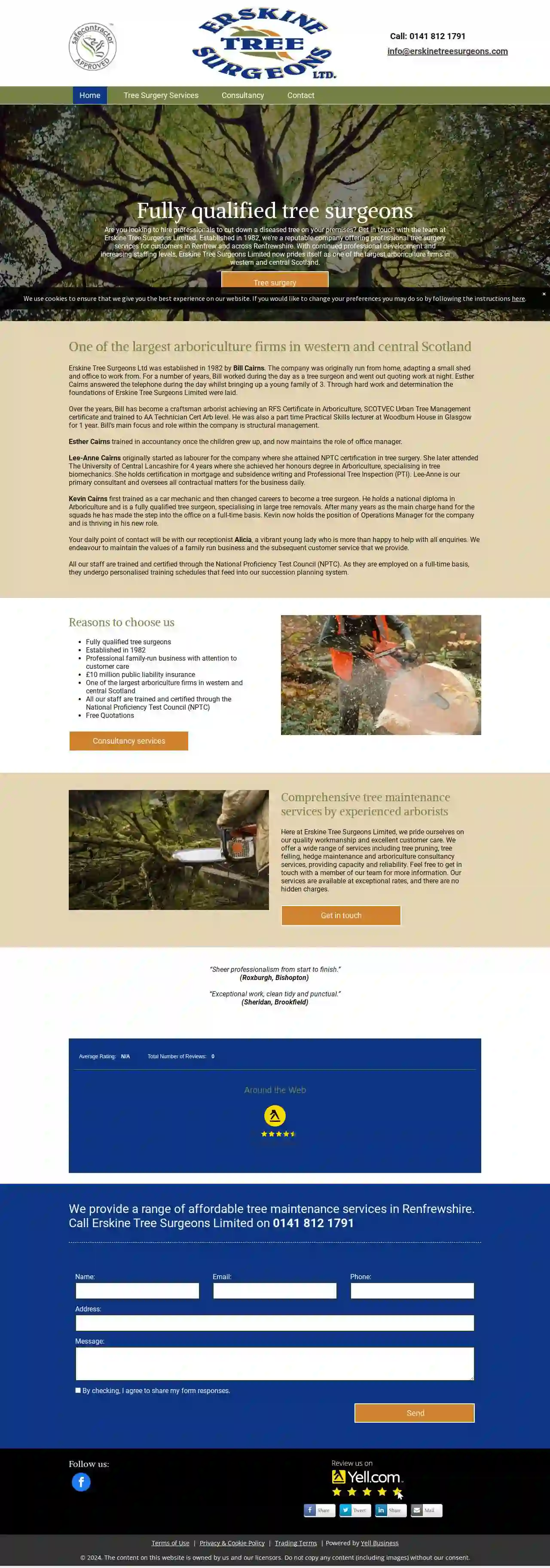 Erskine Tree Surgeons Ltd