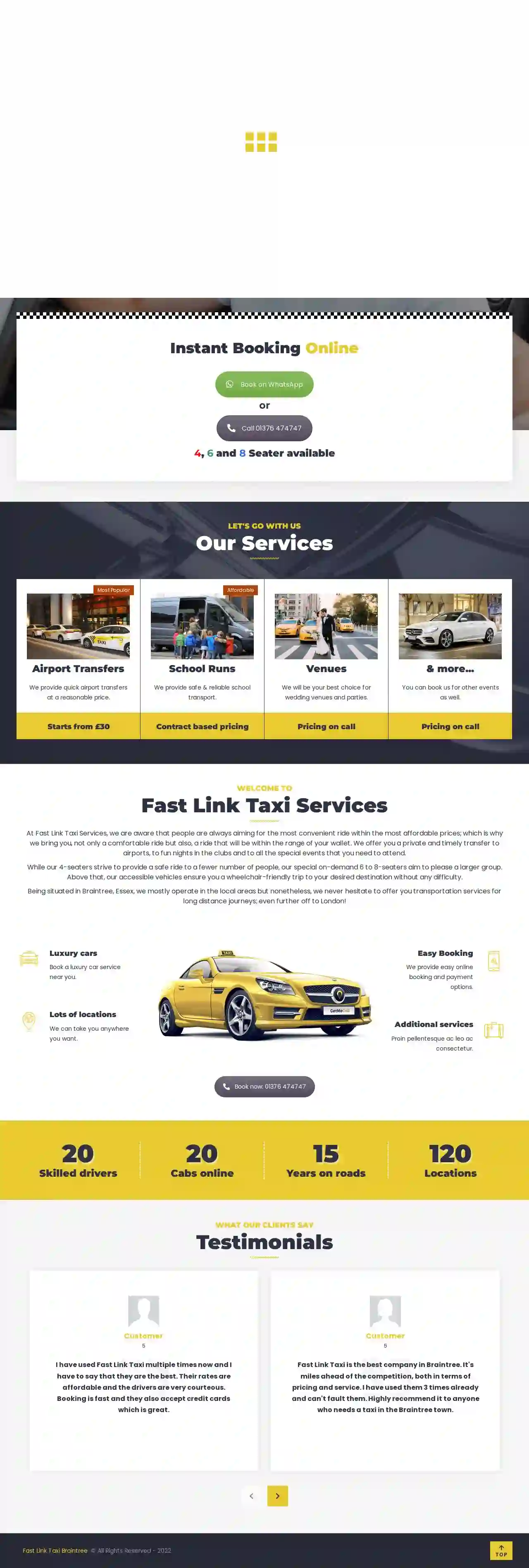 Fast Link Taxi Braintree