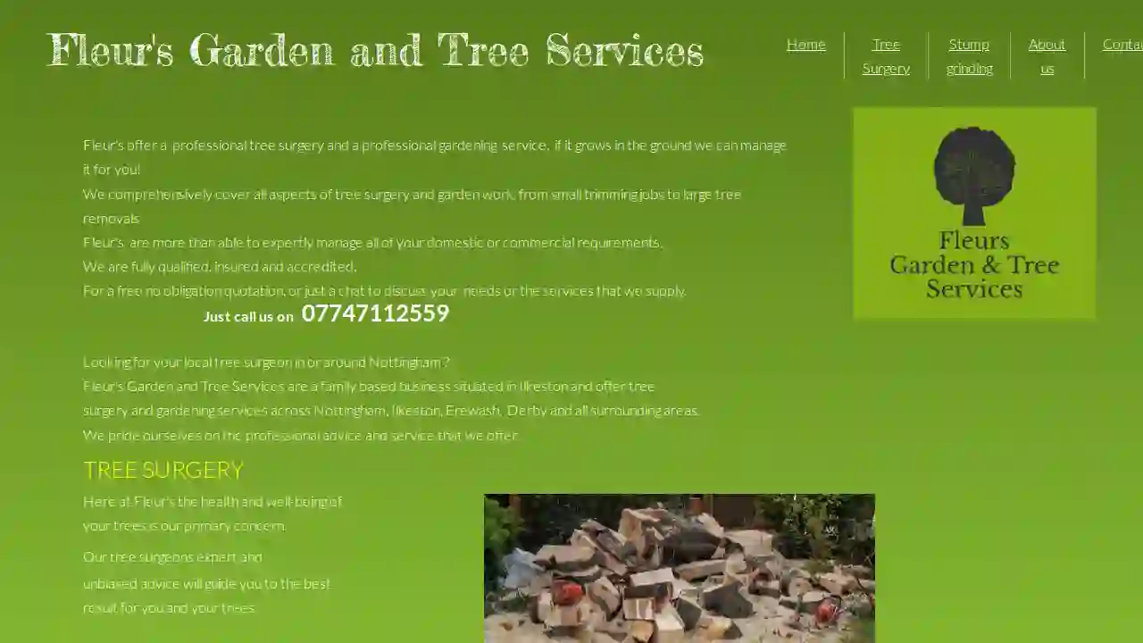 Fleur's garden and tree services