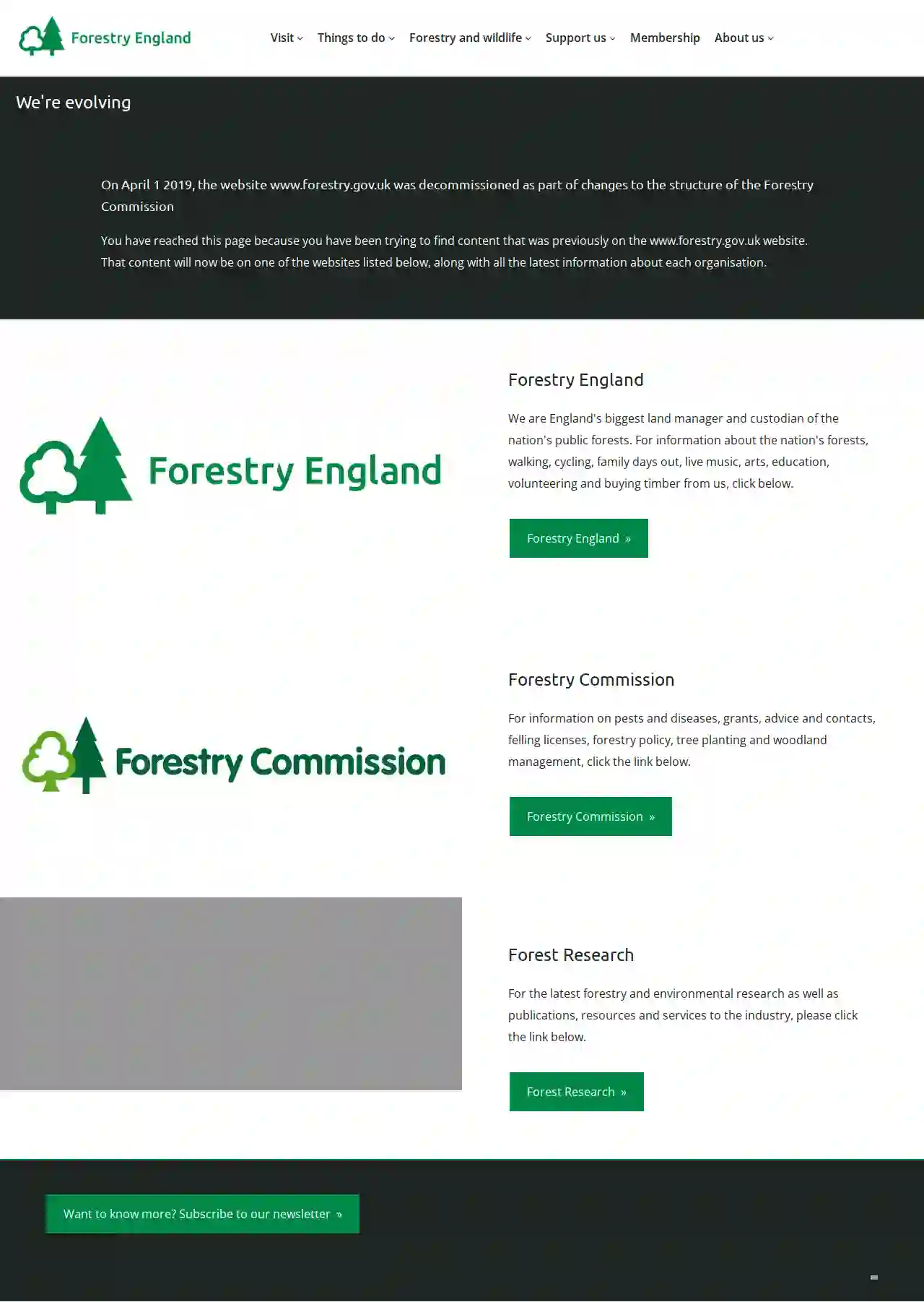 Forestry Commission Wykeham Nurseries