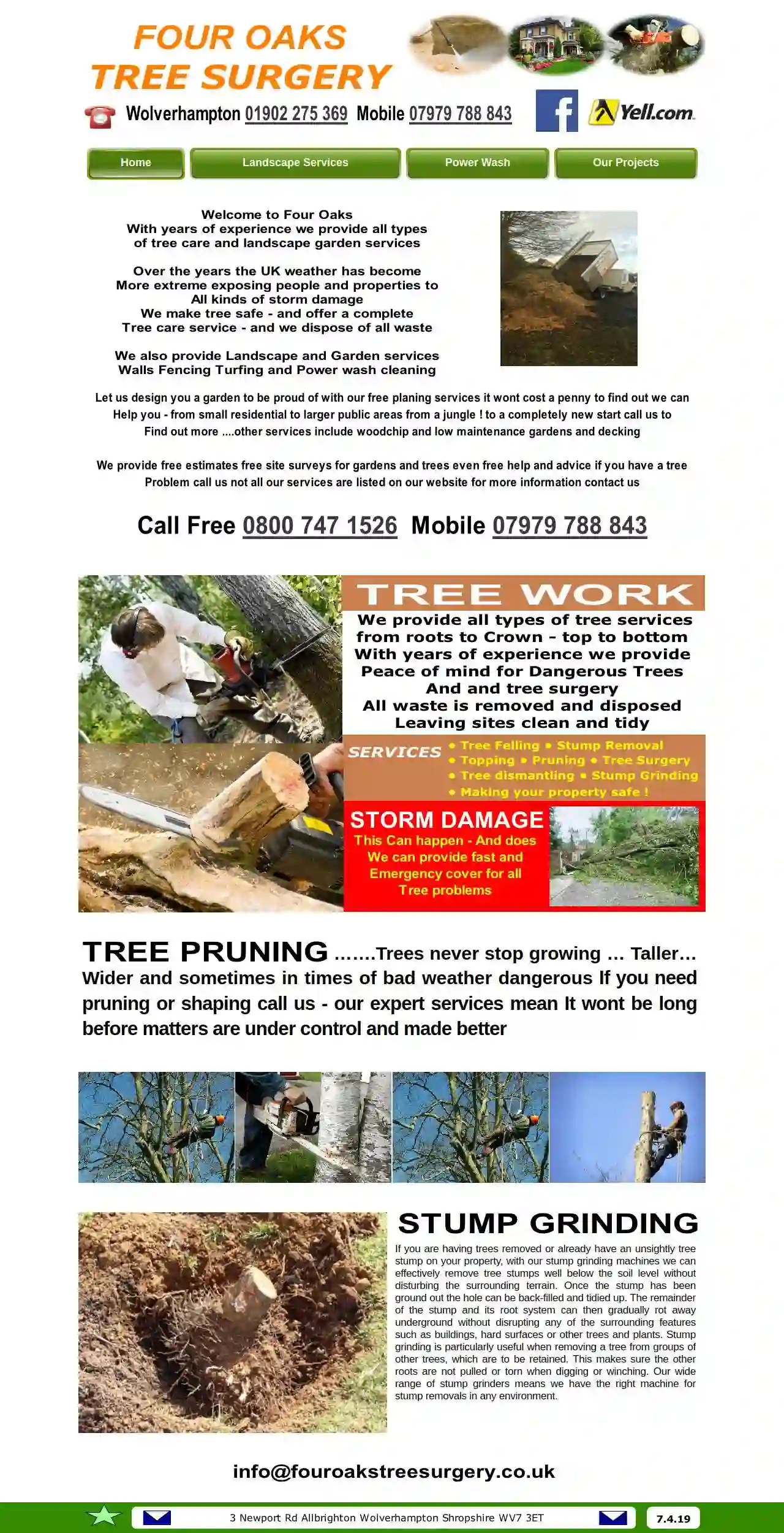 Four Oaks Tree Surgery