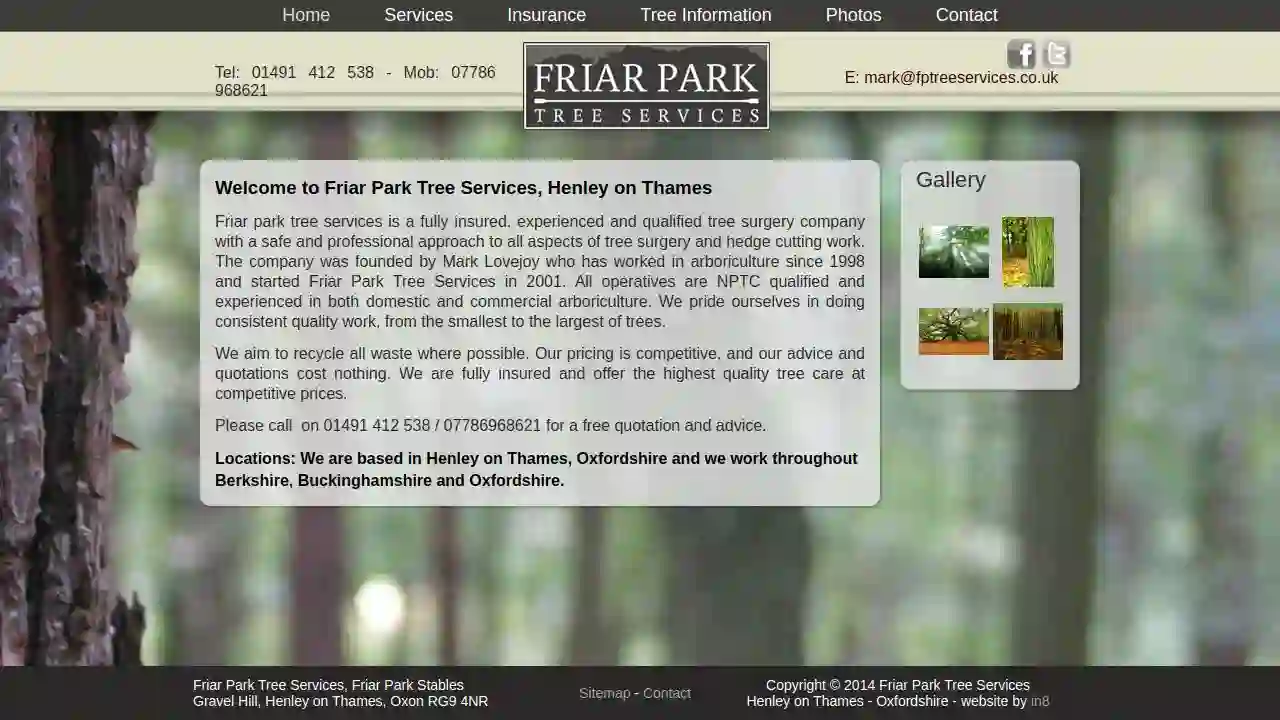 Friar Park Tree Services