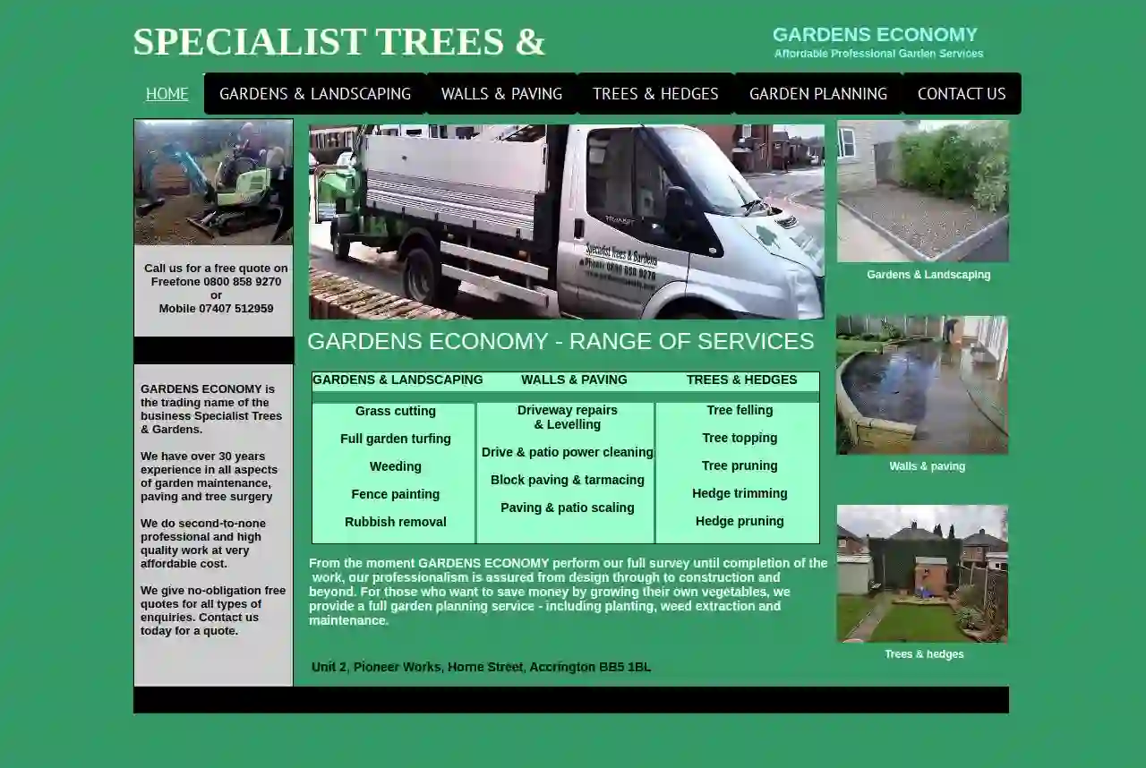 Specialist Trees & Gardens Ltd