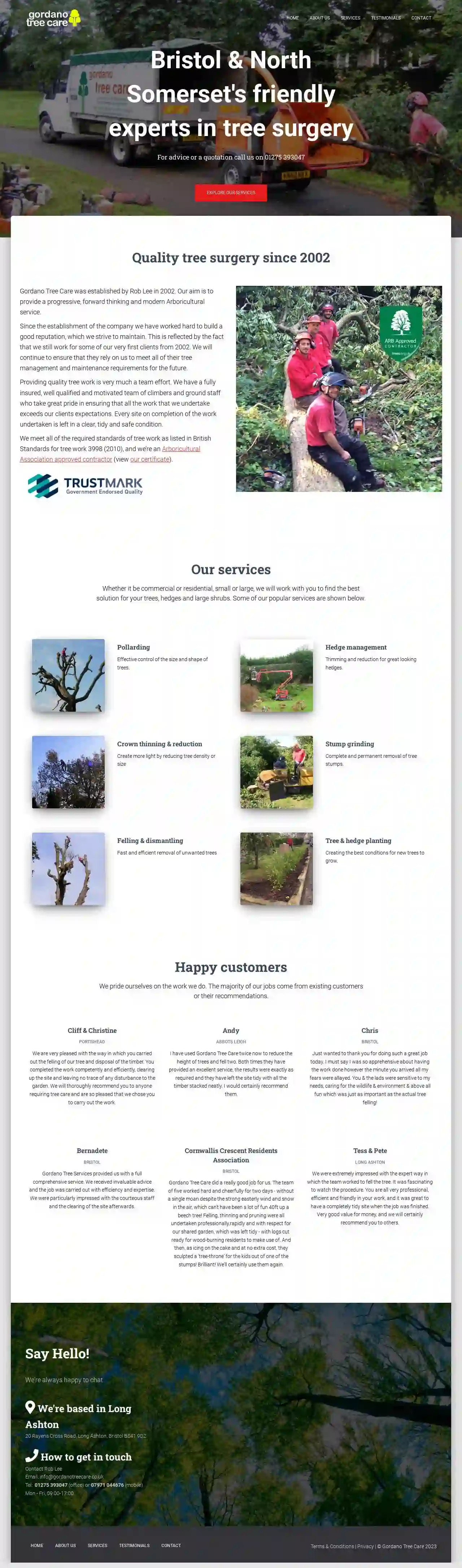 Gordano Tree Care