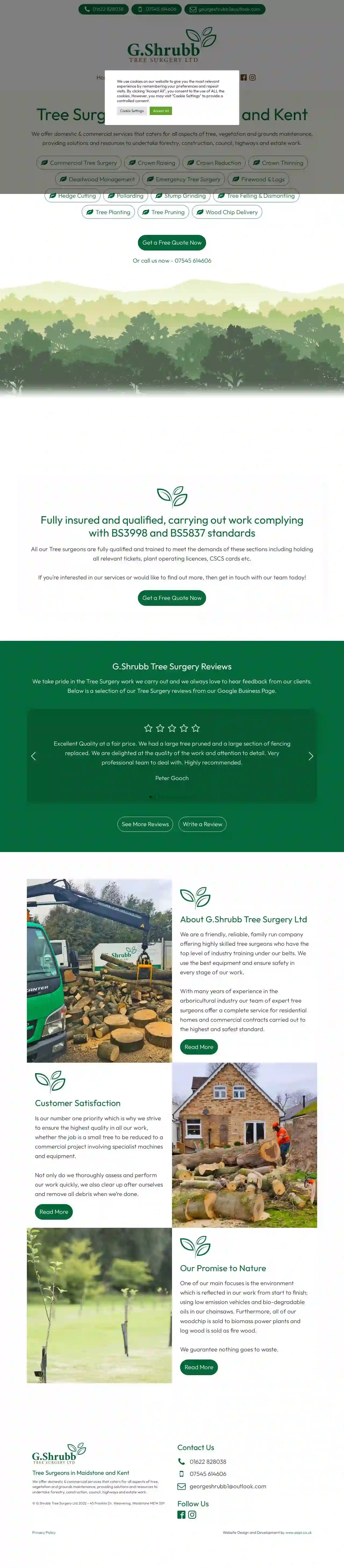 G.Shrubb Tree Surgery Limited