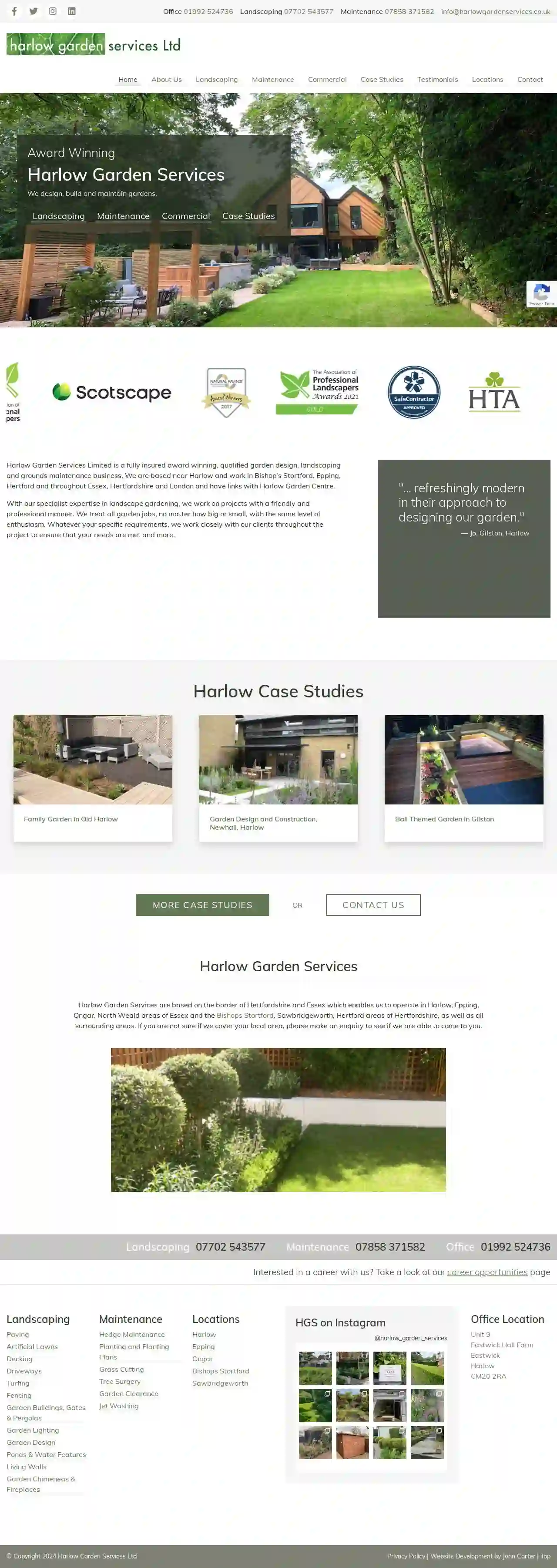 Harlow Garden Services