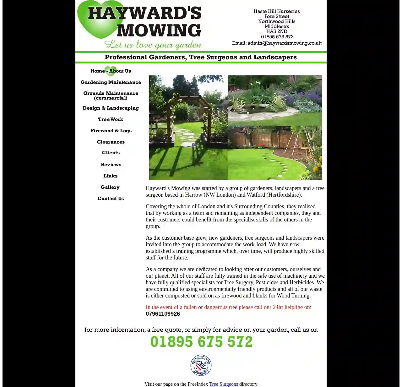 Hayward's Tree Services