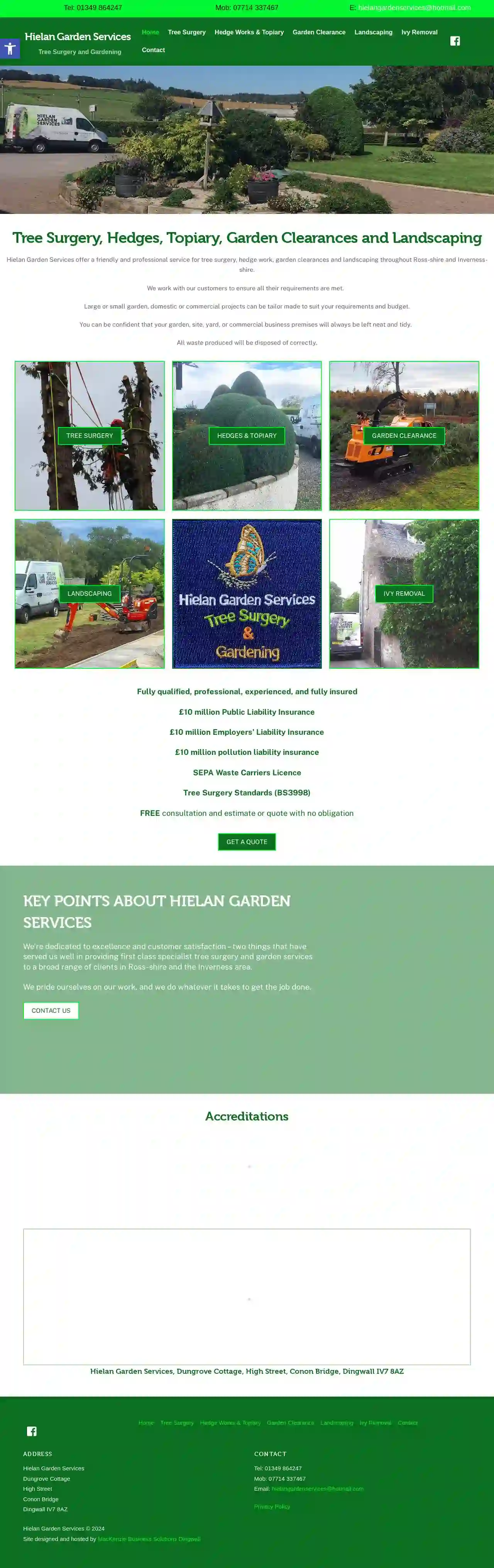 Hielan Garden Services (Tree Surgery and Gardening)