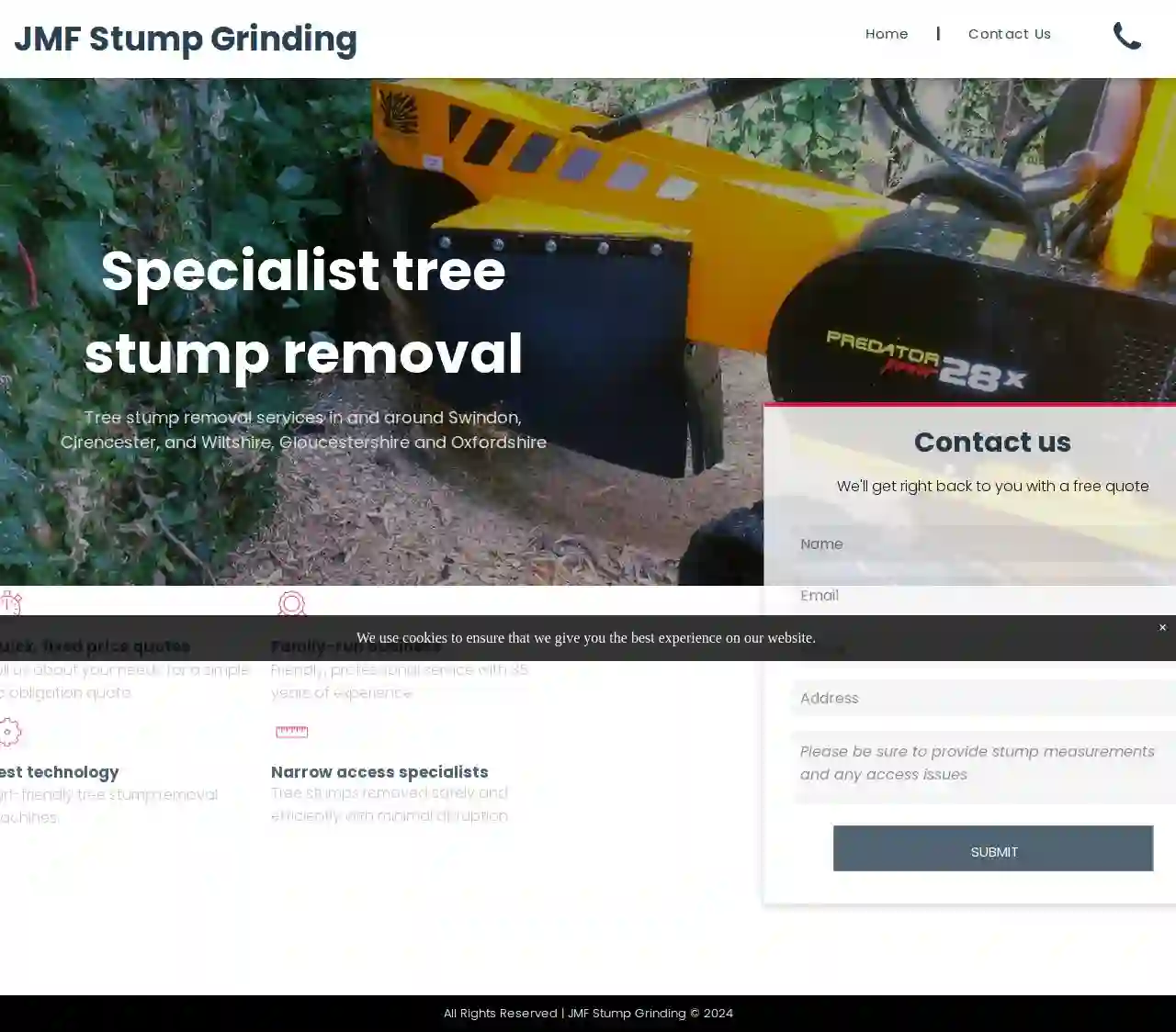 JMF Stump Grinding