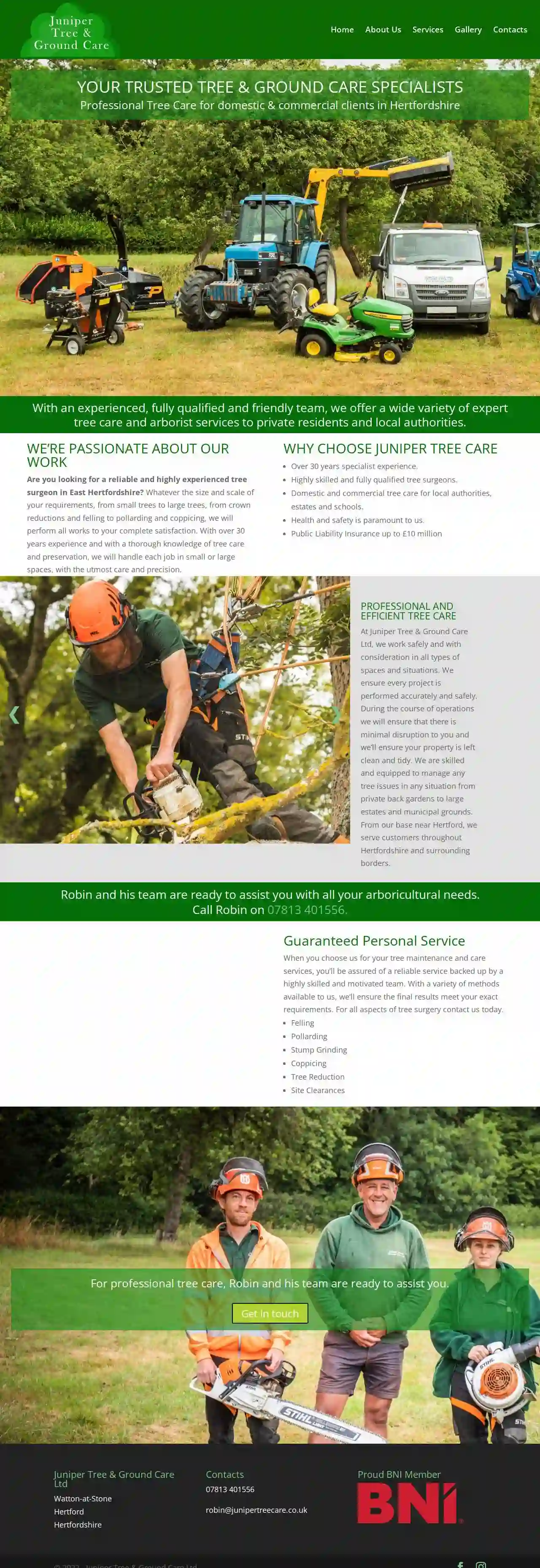 Juniper Tree and Ground Care Ltd