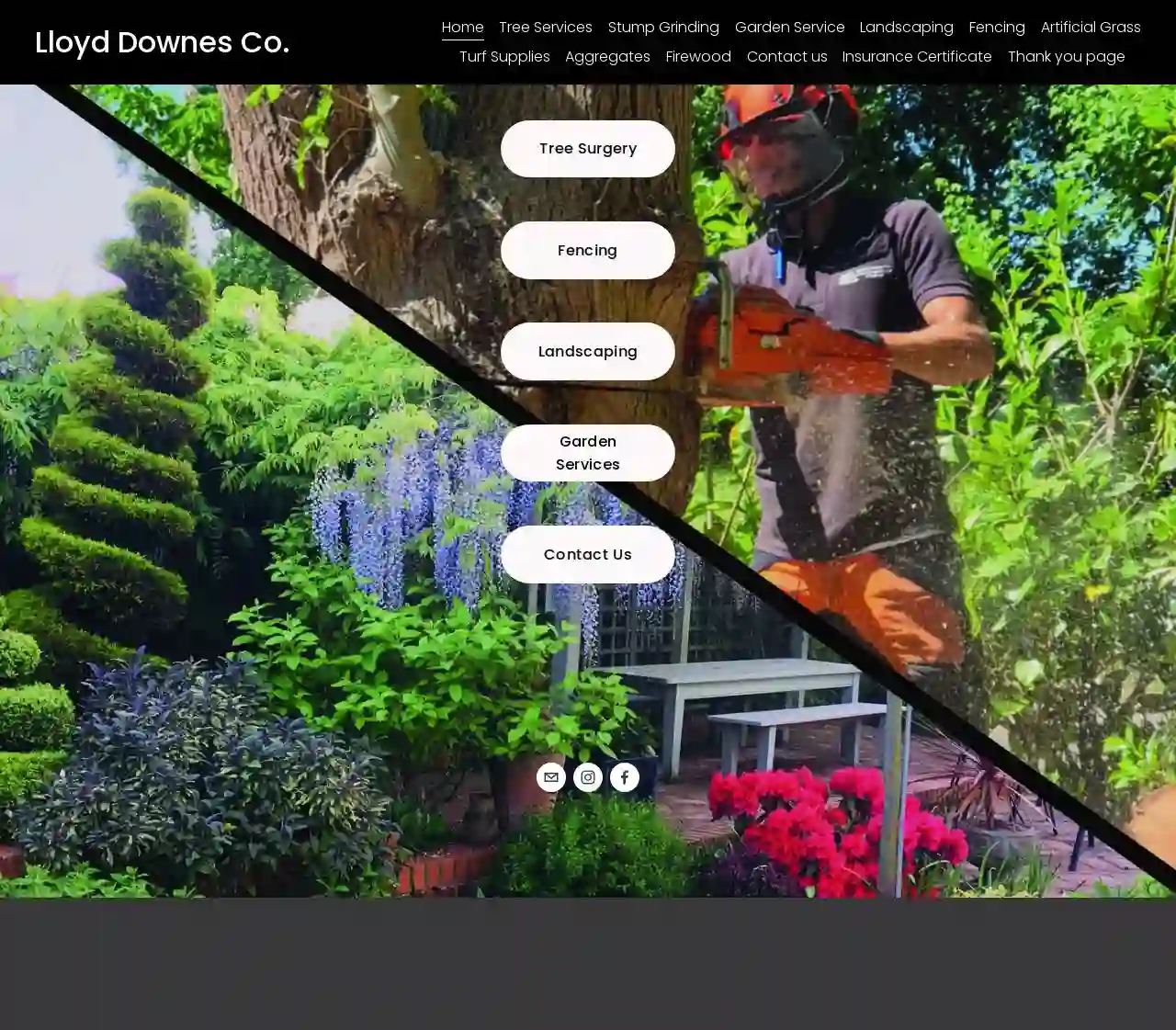 Lloyd Downes Co. Tree Surgery Landscaping & Fencing