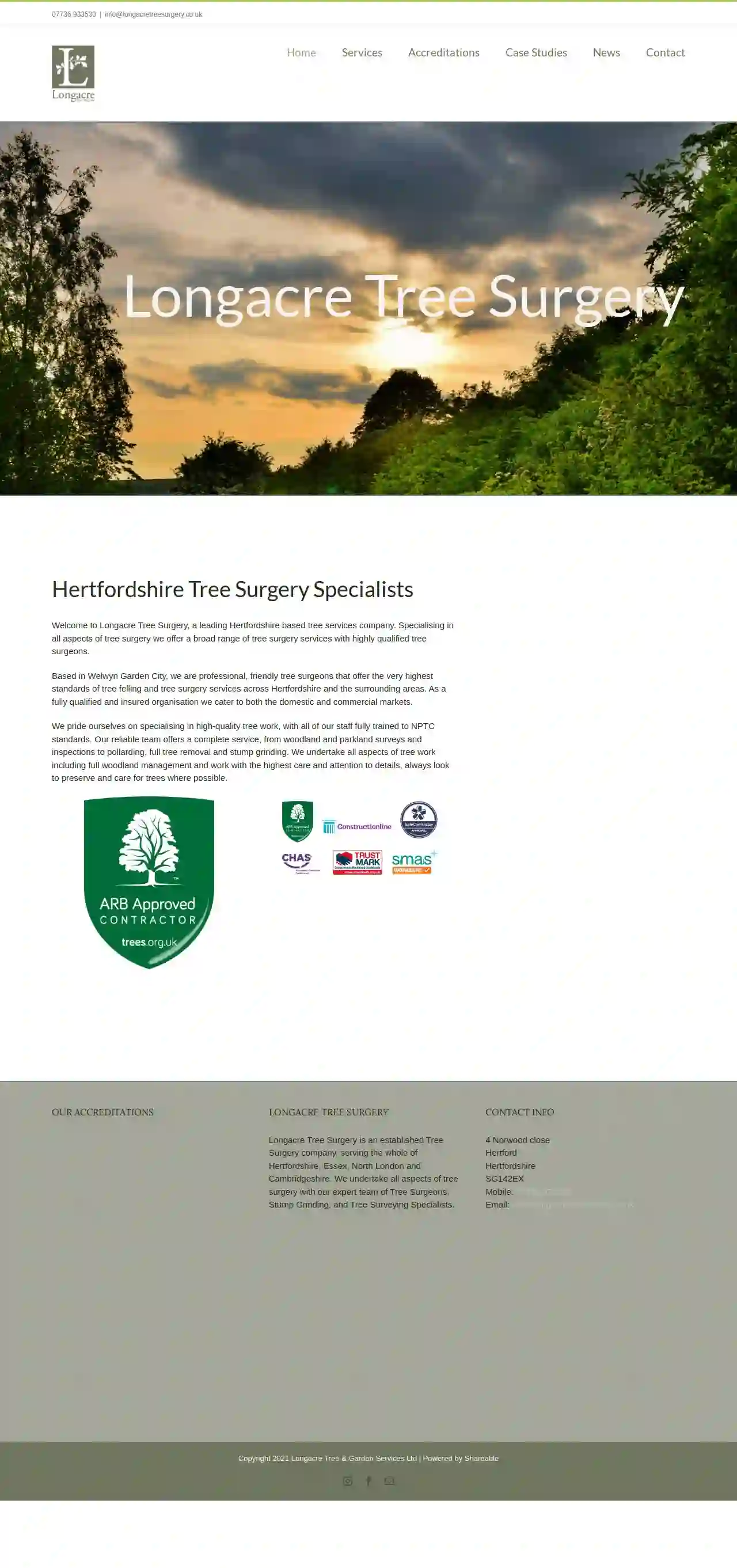 Longacre Tree Surgery Ltd