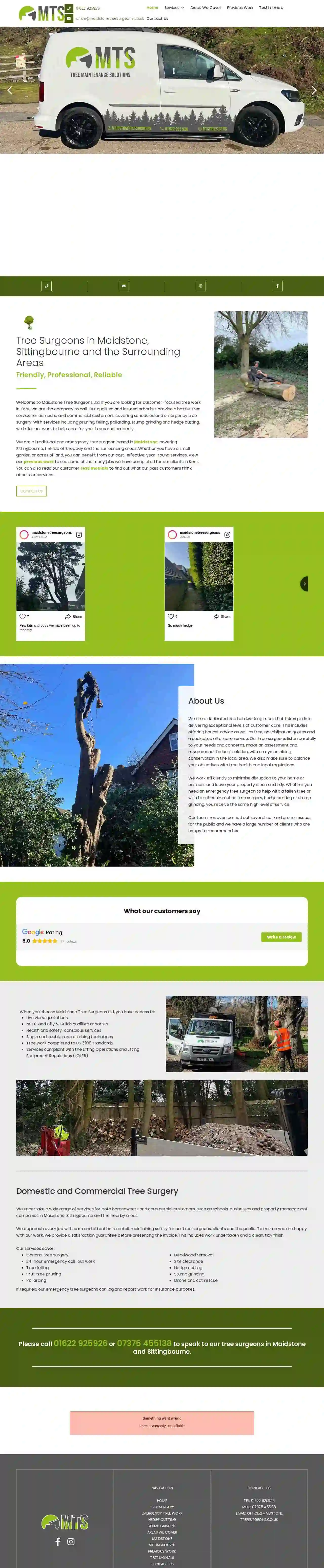 Maidstone Tree Surgeons Limited