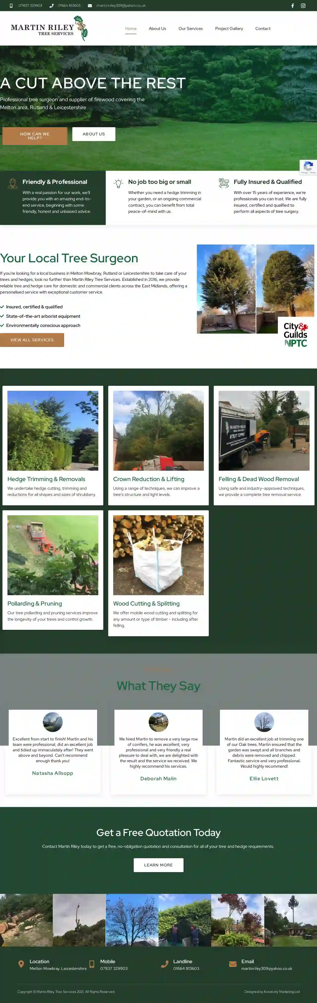 Martin Riley Tree Services