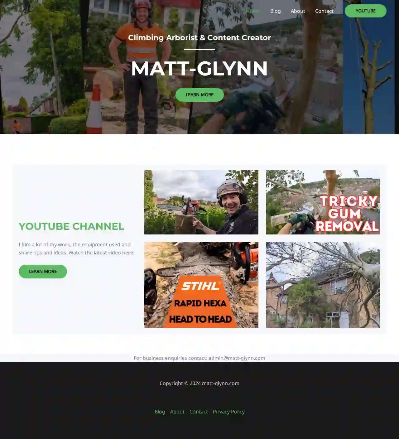 Matt Glynn Arborist