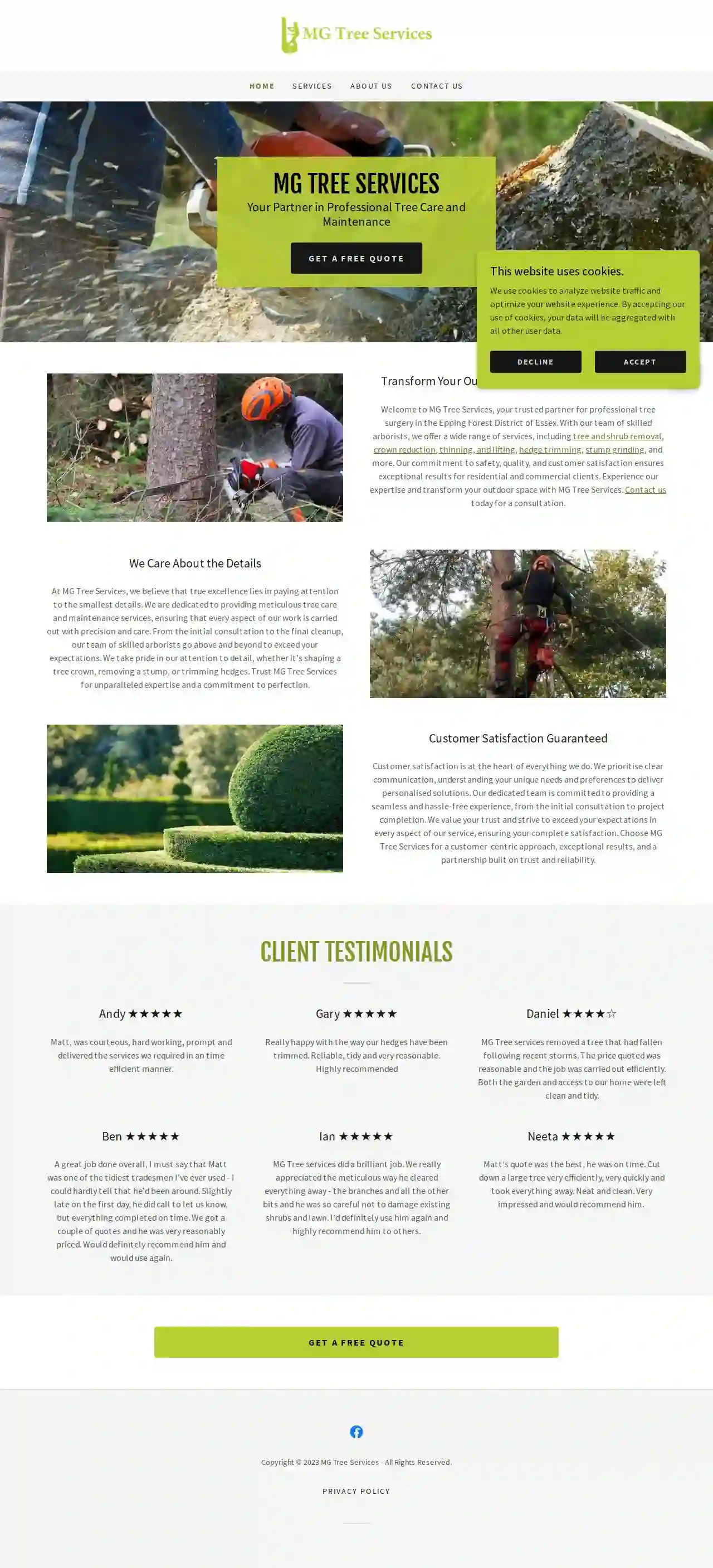 Mg Tree Services