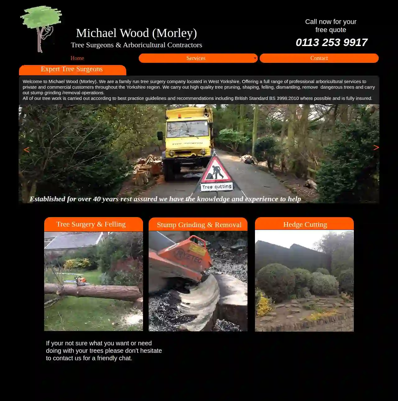 MWM TREE SURGEONS \ ARBORICULTRALISTS, WAKEFIELD