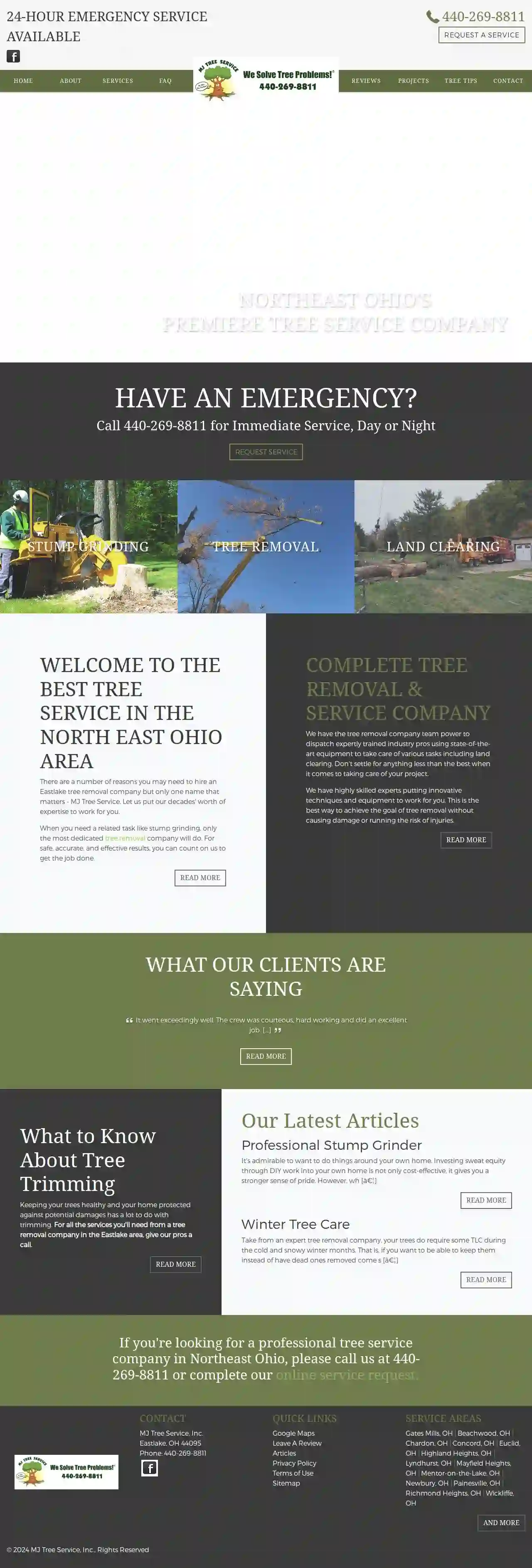 MJ Tree Service, Inc