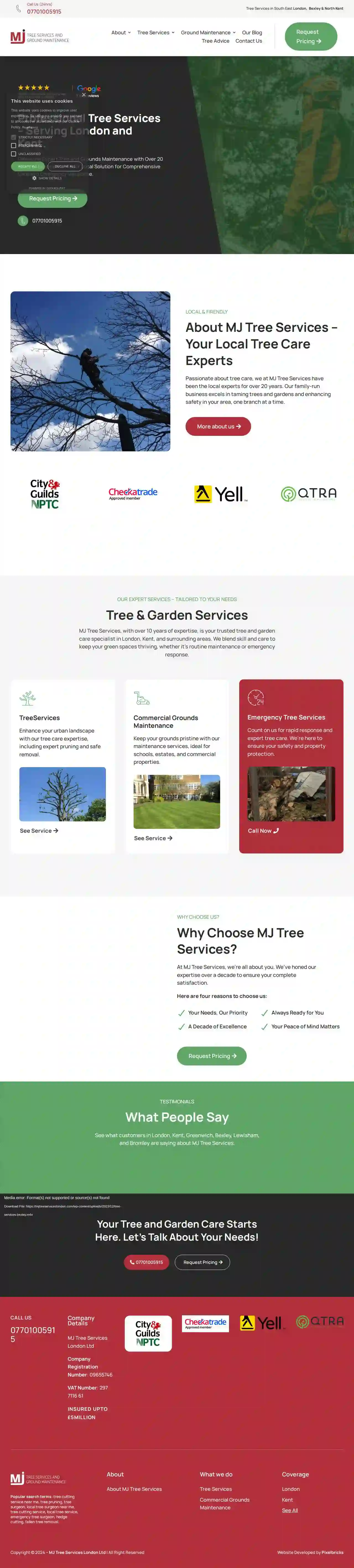 MJ Tree Services London LTD