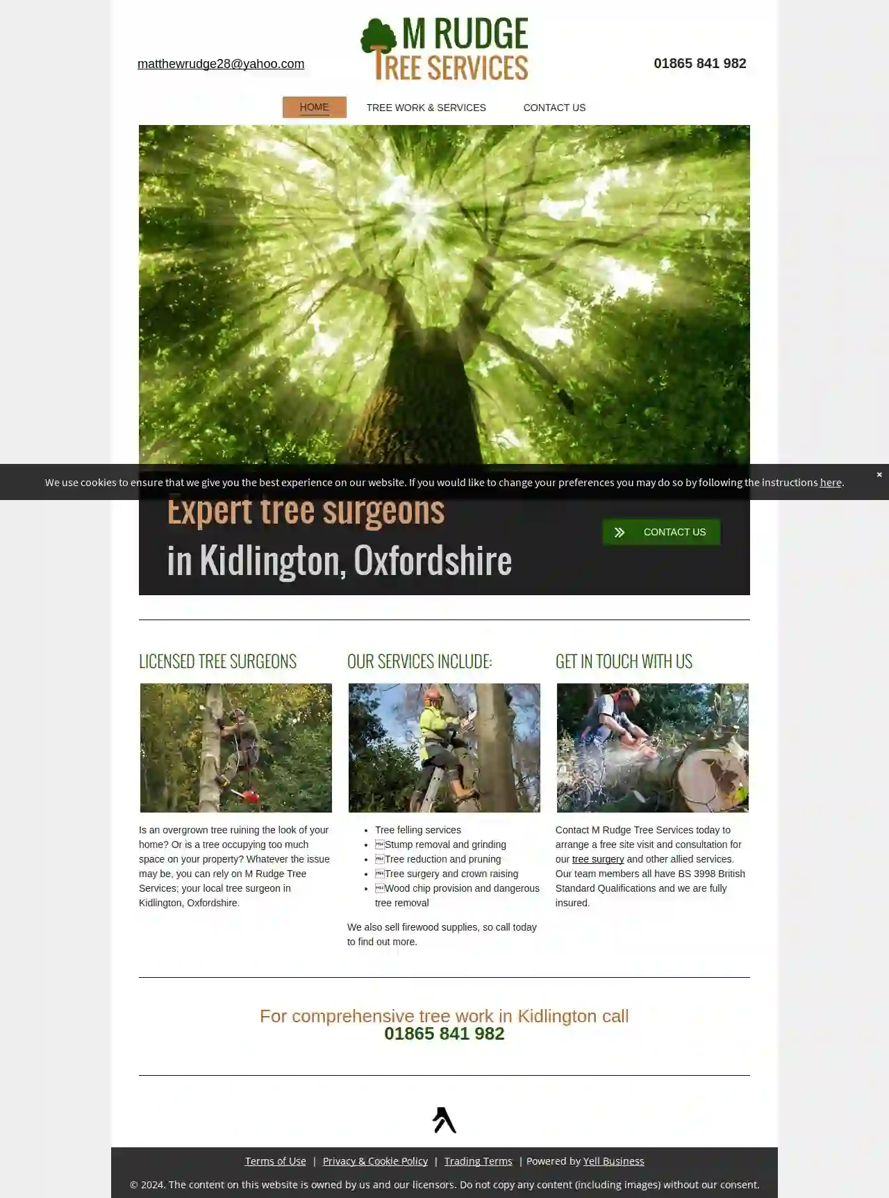 M.Rudge Tree Services