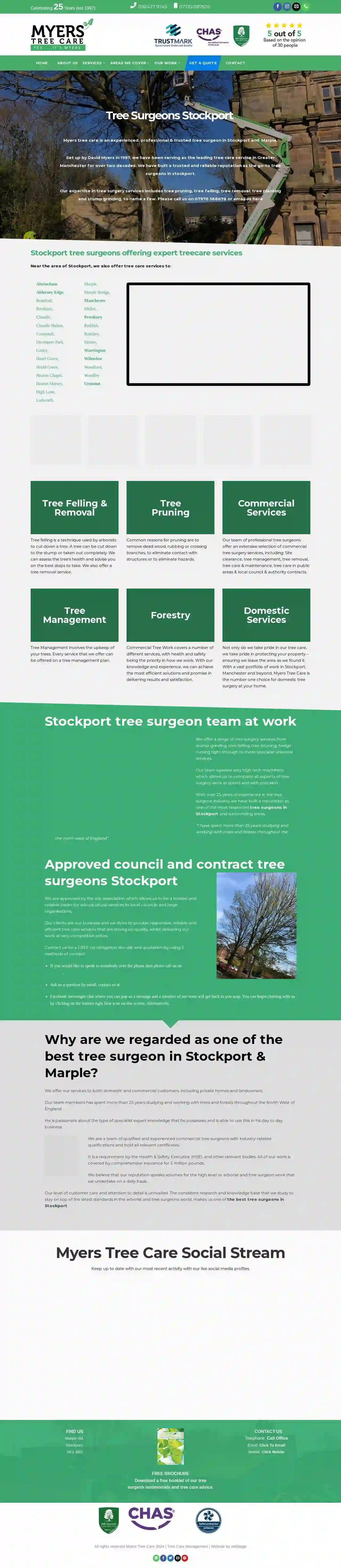 Tree Surgeon in Stockport