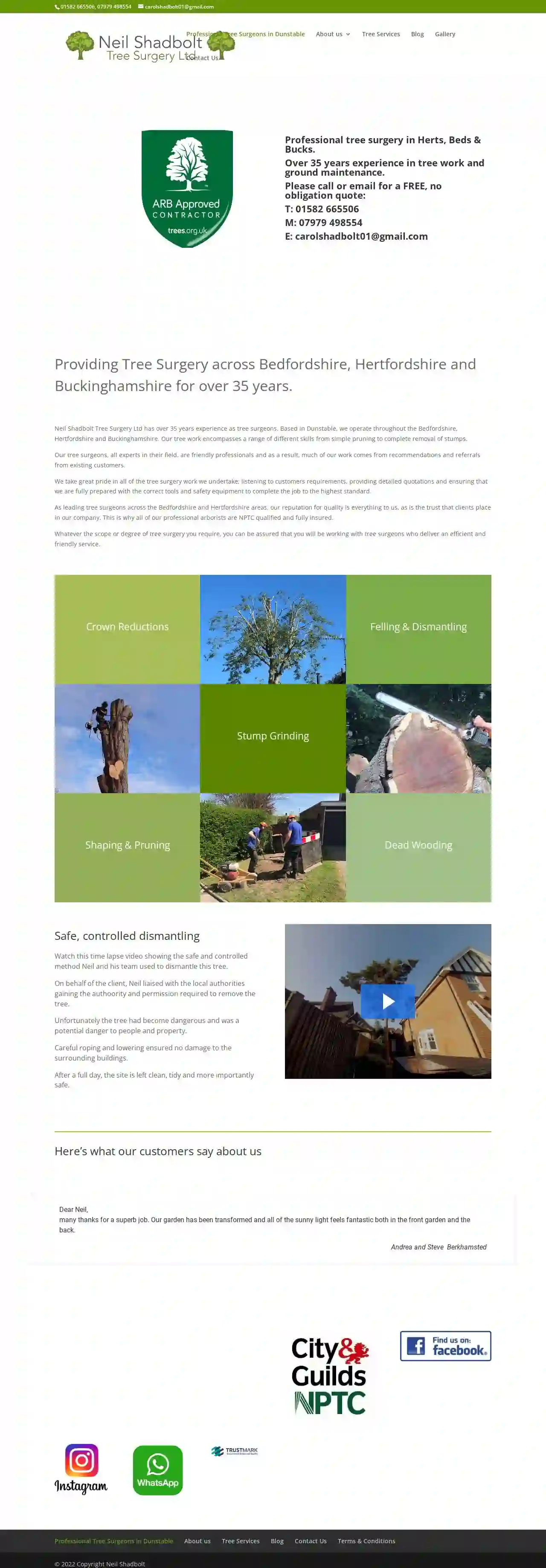 Neil Shadbolt Tree Surgery Ltd