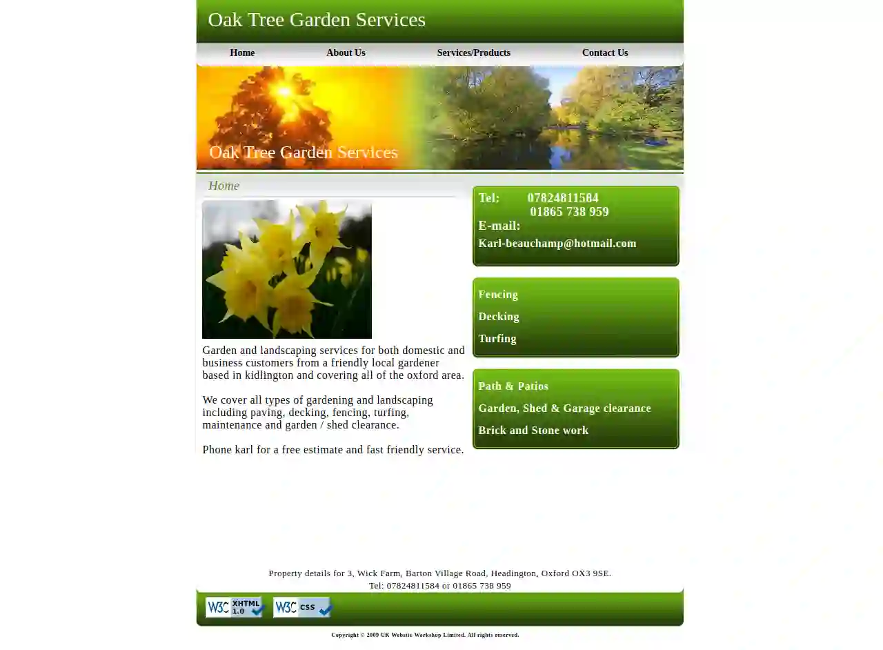 Oak Tree Garden Services