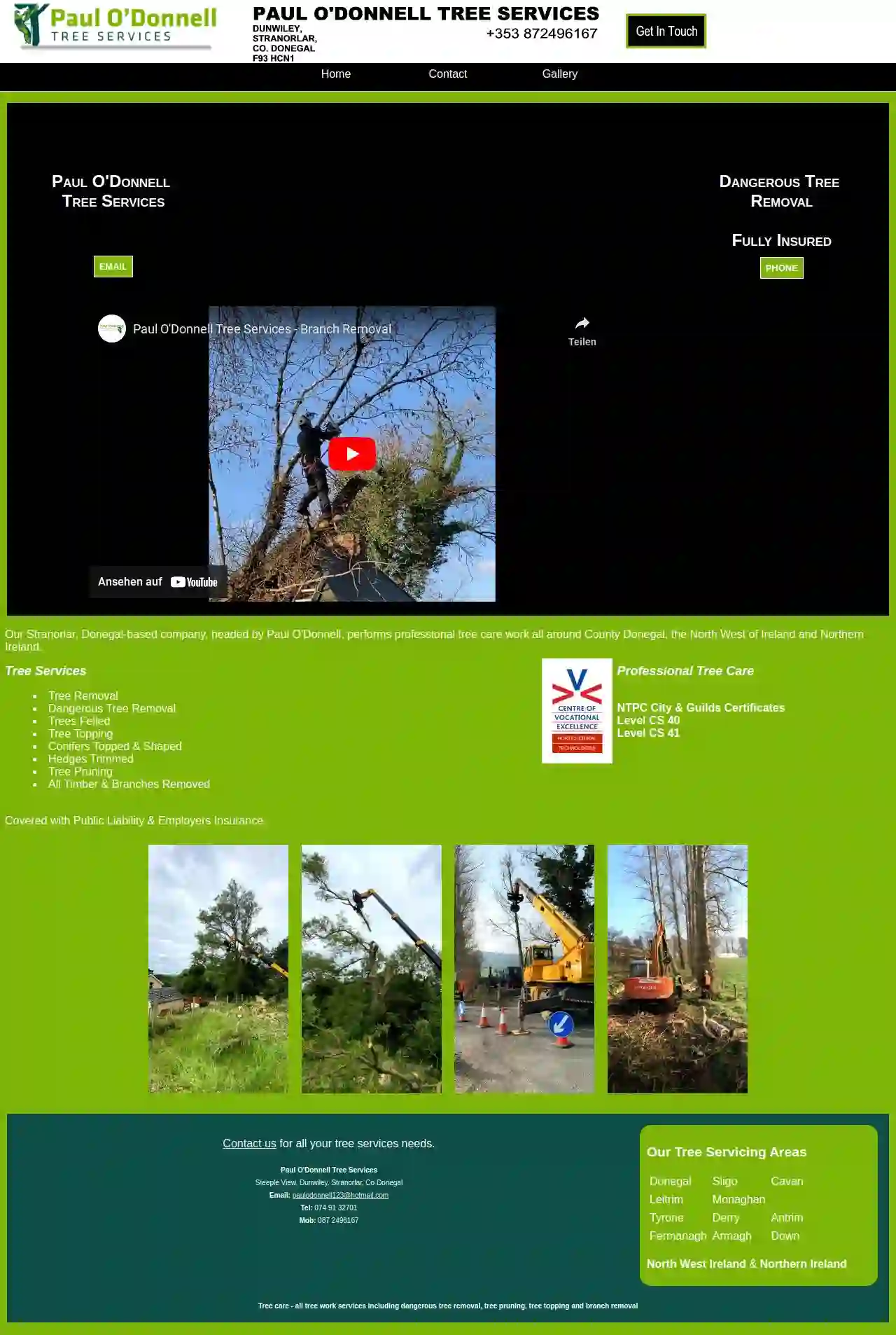 Paul O'Donnell Tree Services