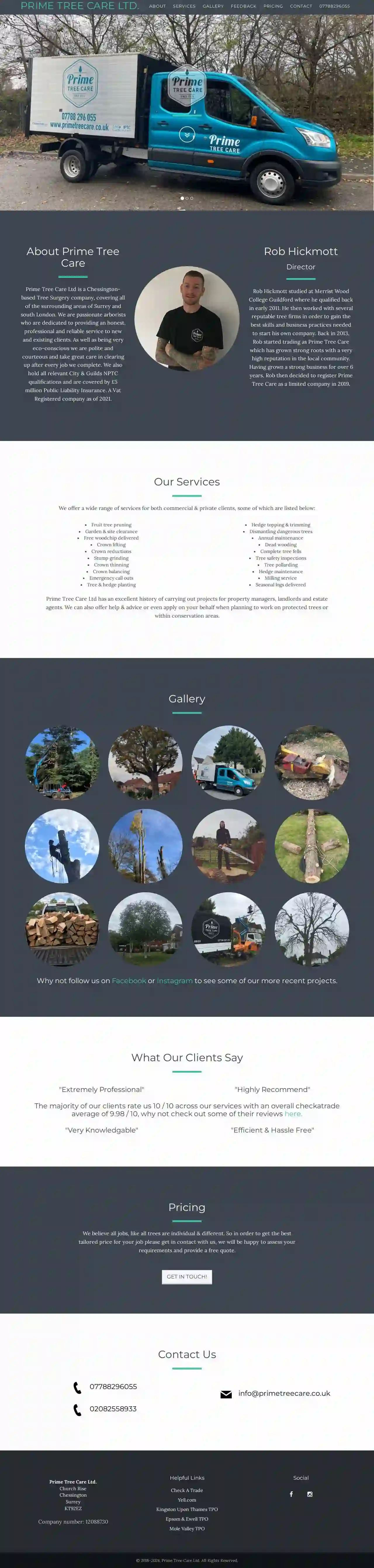 Prime Tree Care Ltd