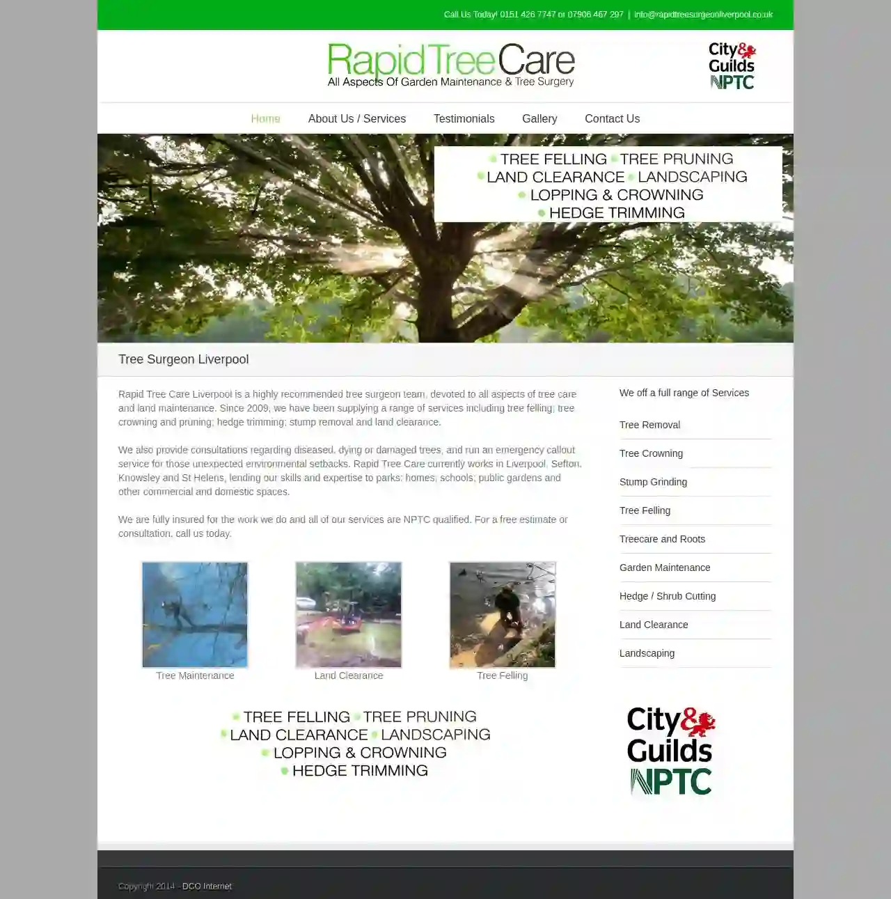 Rapid tree care Liverpool ltd