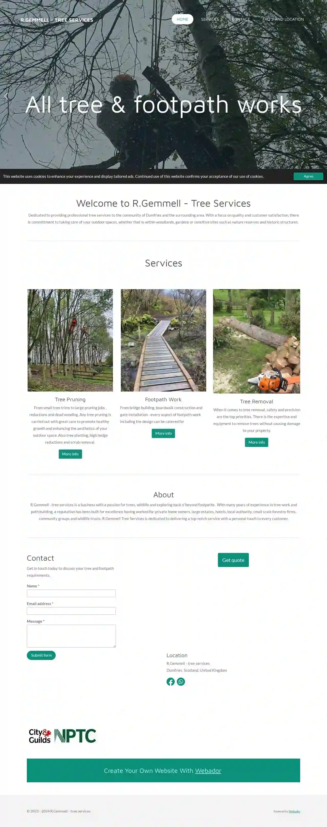 R.Gemmell - Tree Services