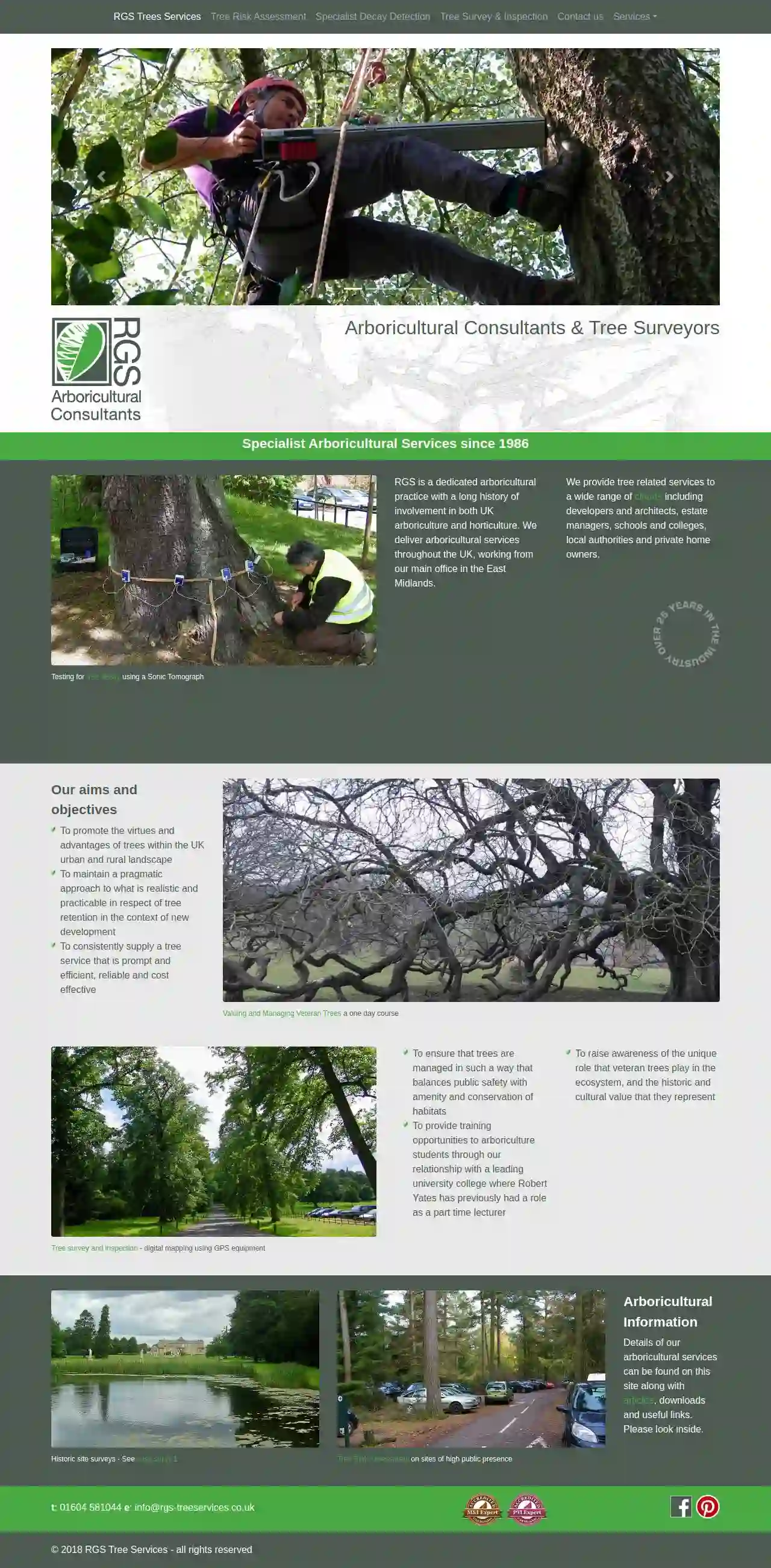 RGS Tree Services Arboricultural Consultants and Tree Surveyors