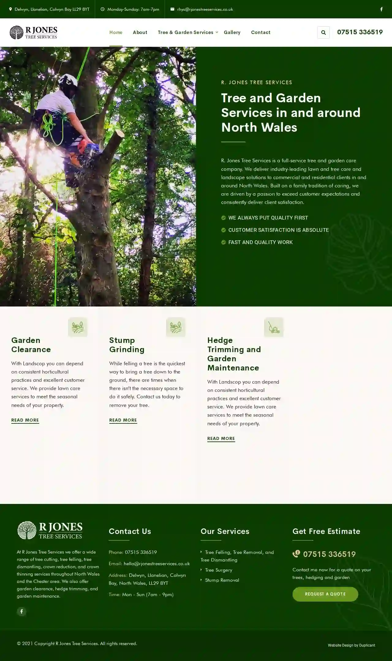 R Jones Tree Services