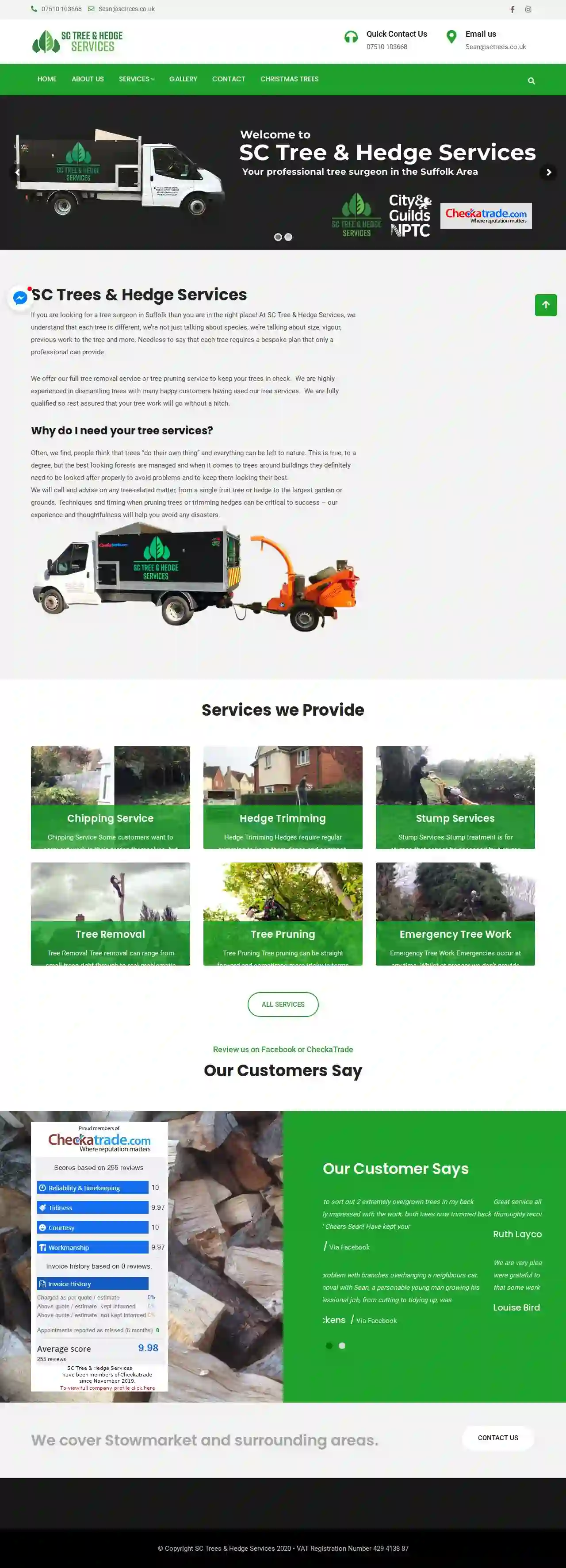 SC Tree & Hedge Services